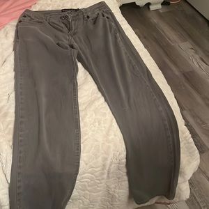 grey jeans